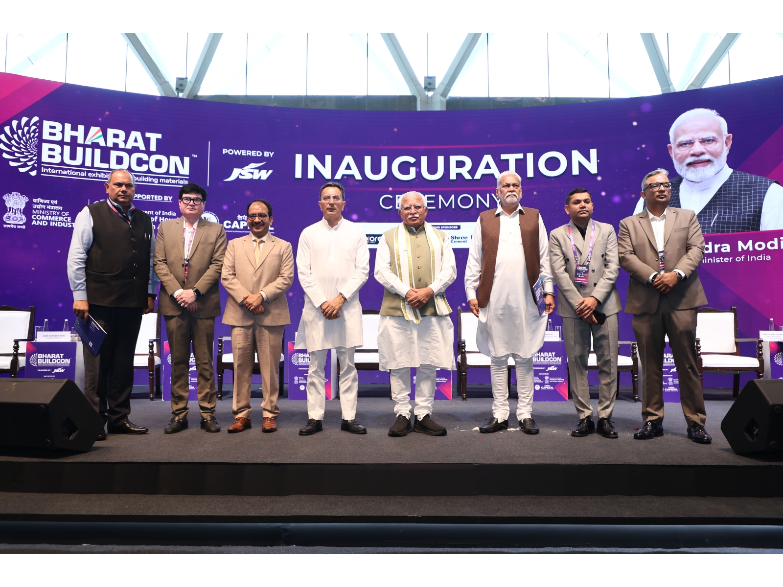 25,000+ Visitors on Day One, Participation from 90+ Countries; India's Construction Sector Contributes Nearly 9% to GDP and Employs Over 51 Million People
