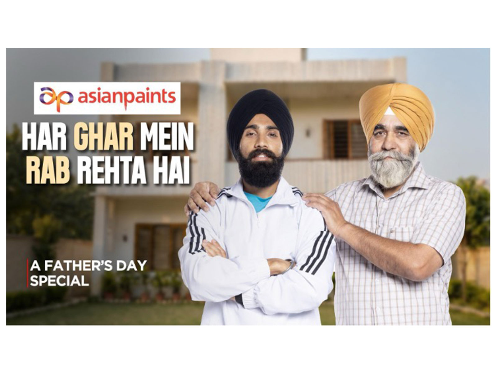 Father's Day: Asian Paints showcases Gurindervir Singh's journey and father's sacrifices in new film.