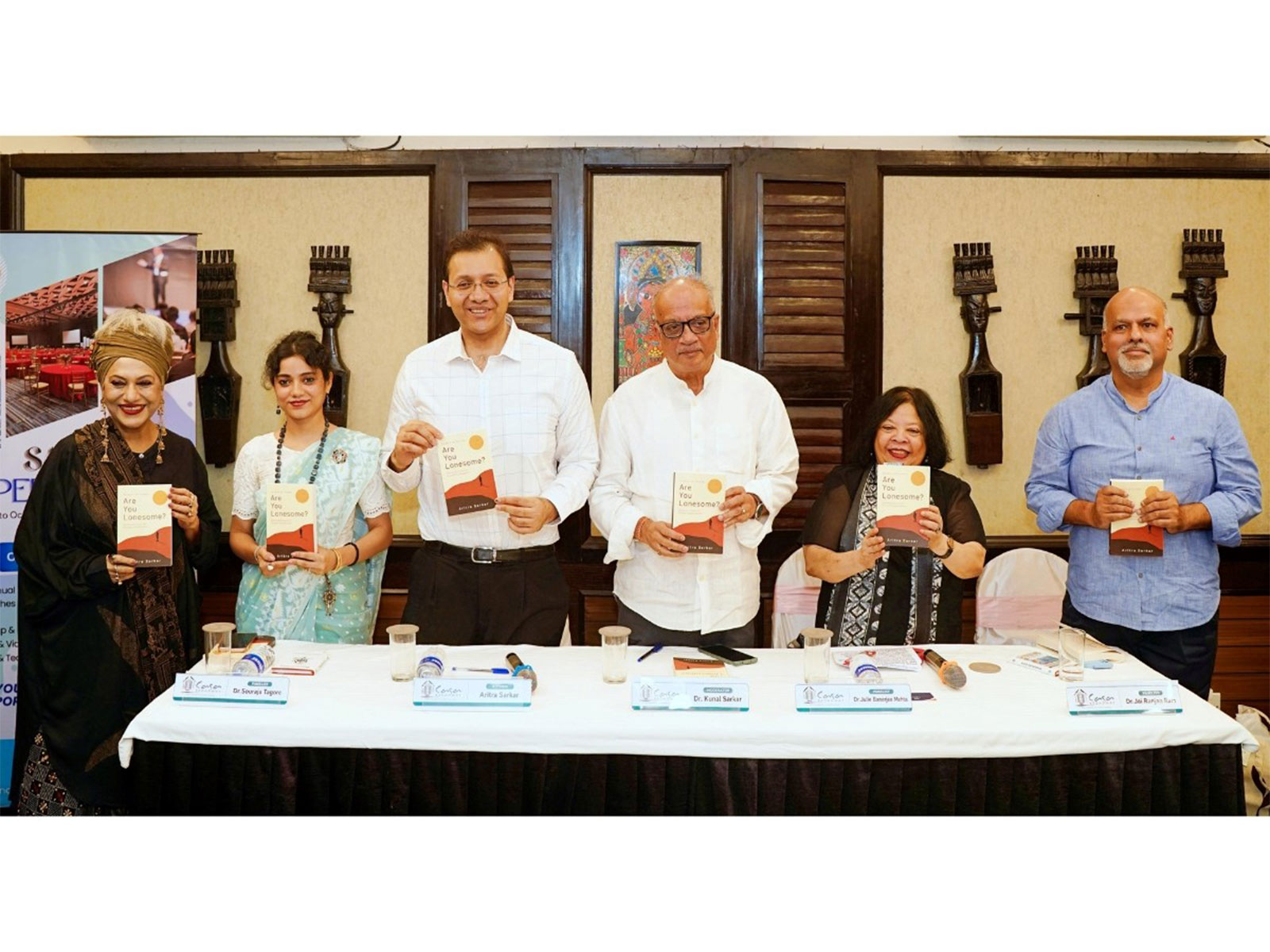 Aritra Sarkar Unveils His Powerful Narrative "Are You Lonesome?" at Casa Broadway, Kolkata