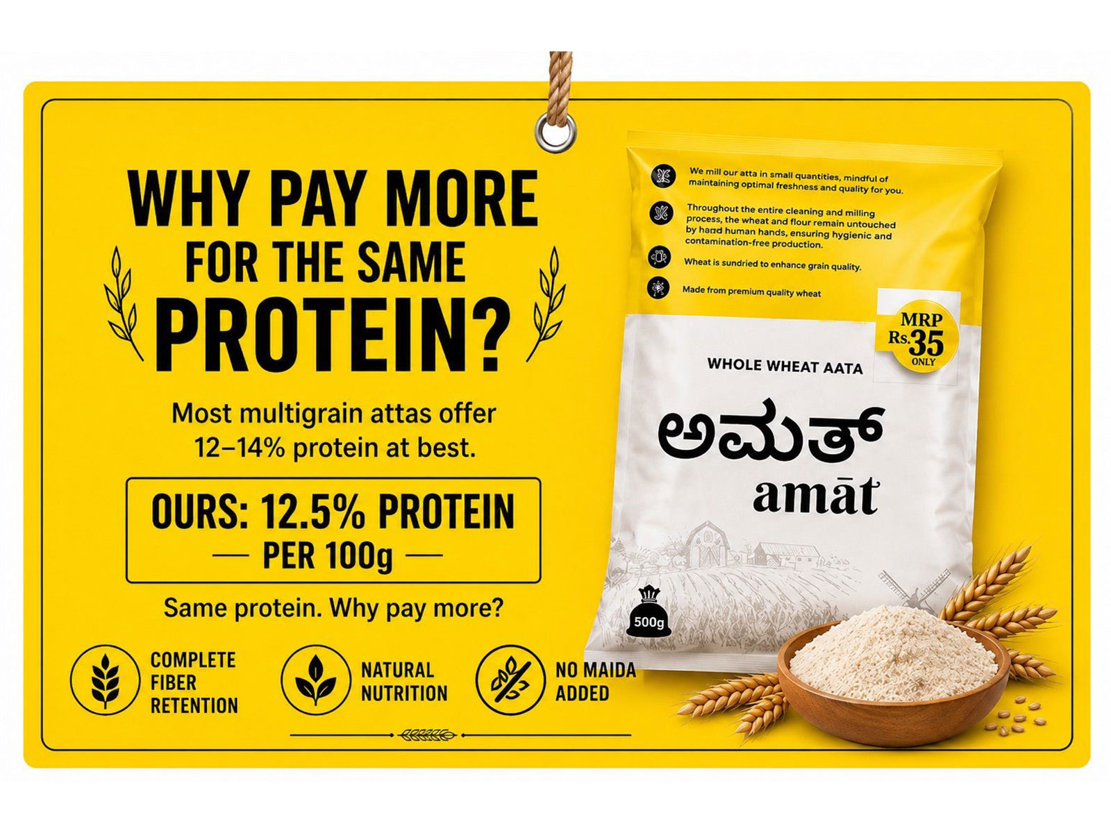 AMAT Introduces Trial Pack Initiative, Focuses on Transparency and Wheat Quality in Flour Segment