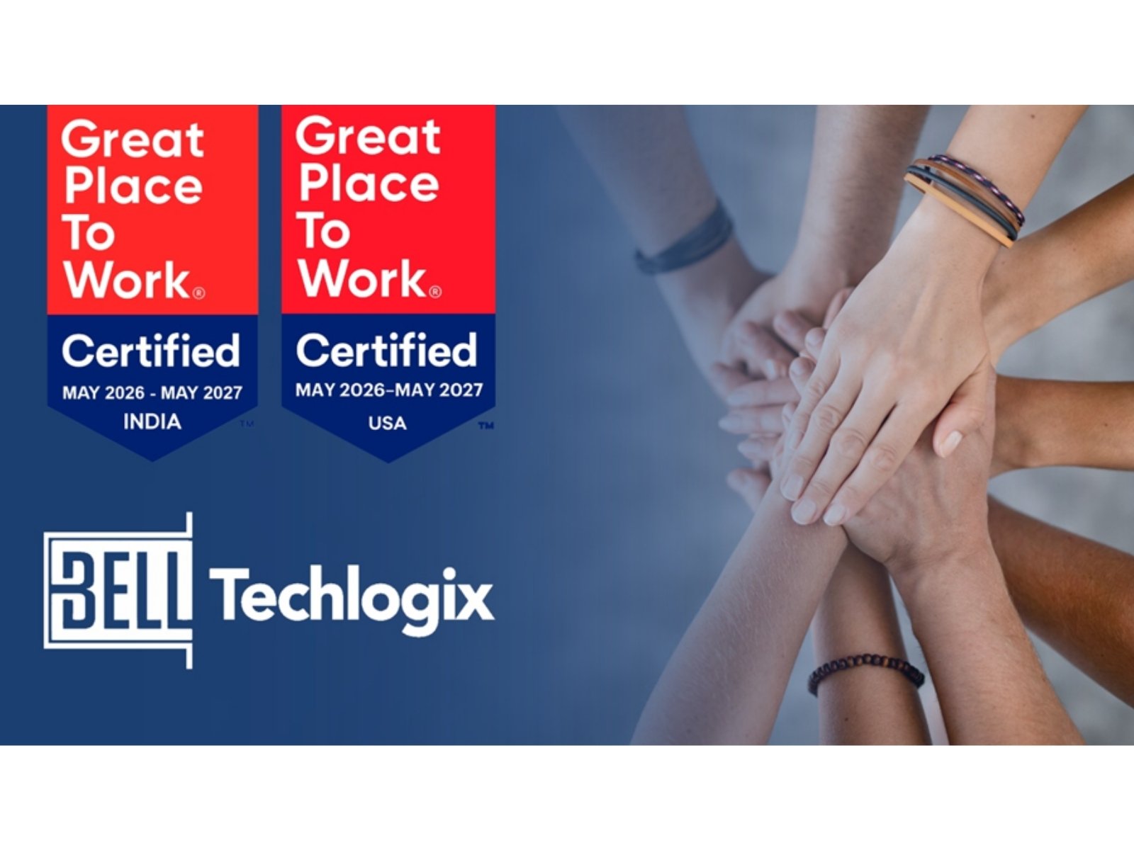 Bell Techlogix India Earns 2026 Great Place To Work Certification™ for Second Consecutive Year