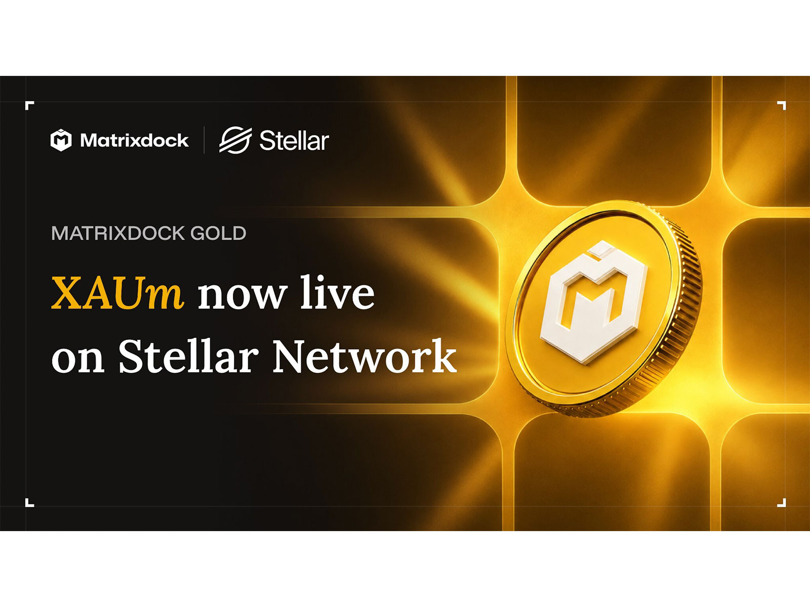 Matrixdock Expands XAUm to Stellar, Bringing Bureau Veritas-Audited and LBMA-Accredited Tokenized Gold to the Stellar Ecosystem