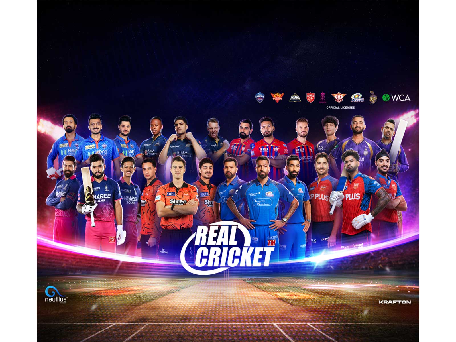 KRAFTON India Launches Real Cricket Update 5.1: Relive RCPL, Free Tournament Access, and Team India's Tour of England Now Live