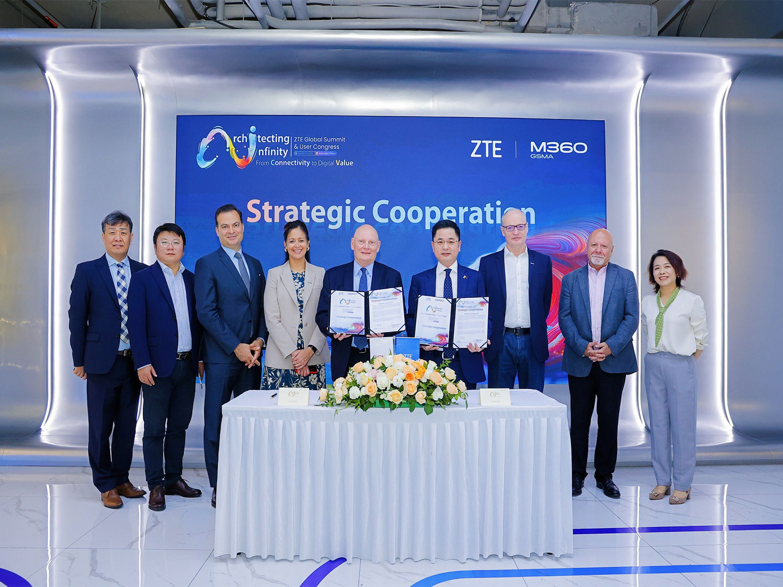 ZTE and GSMA Announce Co-location Between ZTE Global Summit & User Congress and GSMA M360 ASEAN at MWC26 Shanghai
