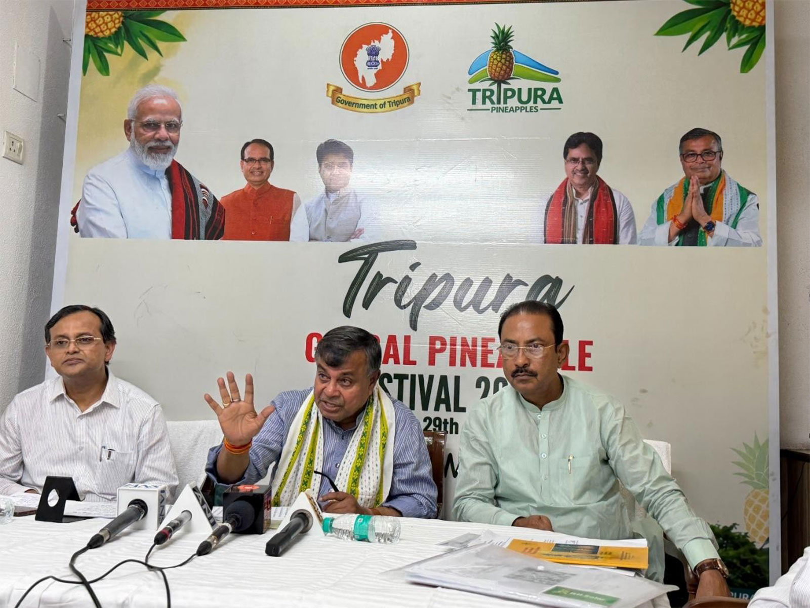 Three-day international exhibition at Major Dhyan Chand National Stadium from 27-29 June 2026, coinciding with International Pineapple Day
