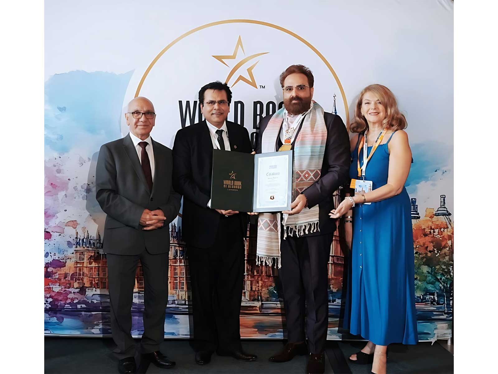 Dr Jitendra Matlani Honoured with Prestigious Citation at the UK Parliament for Outstanding Global Social Service