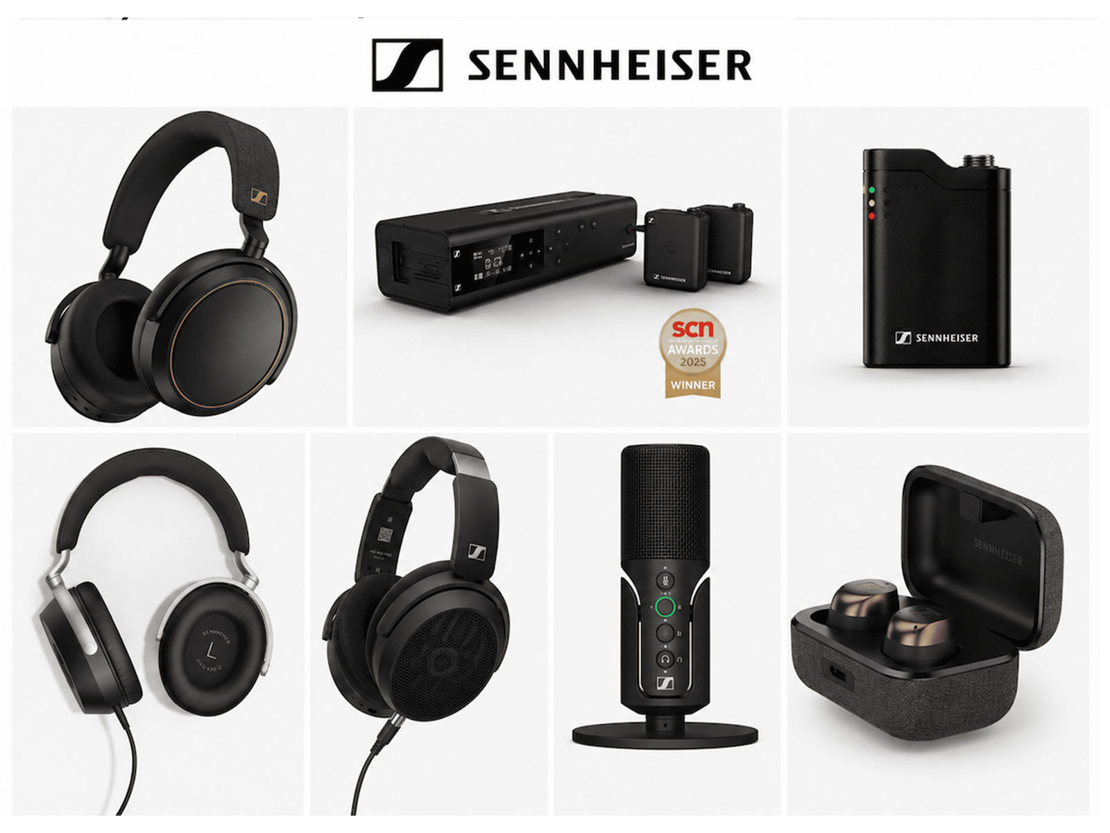 Sennheiser's Prime Day lineup: Momentum 4 Wireless Special Edition, HD 490 PRO Plus, HD 630, Profile Wireless Sets, MTW4 & Profile USB Mic.