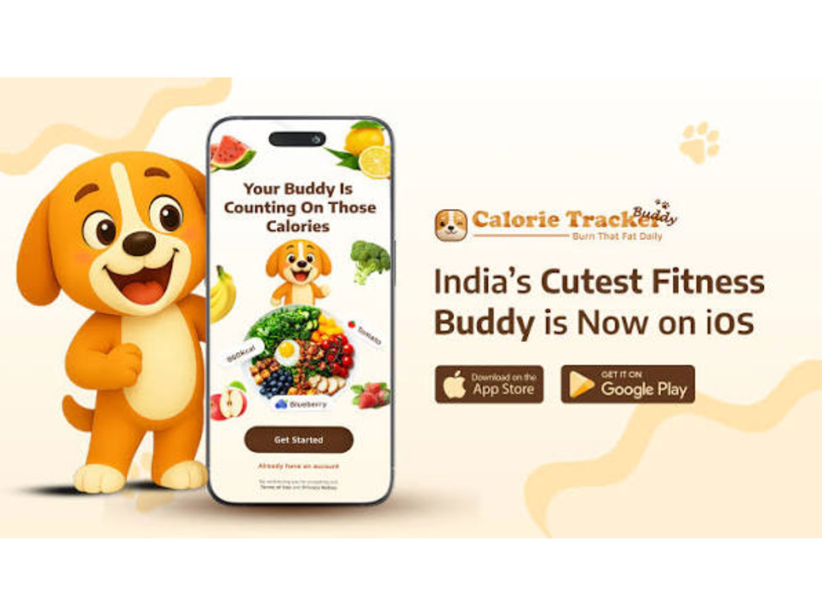 Calorie Tracker Buddy is a motivational virtual buddy helping users build healthier habits, backed by a community of 10,000+ fitness experts and enthusiasts.