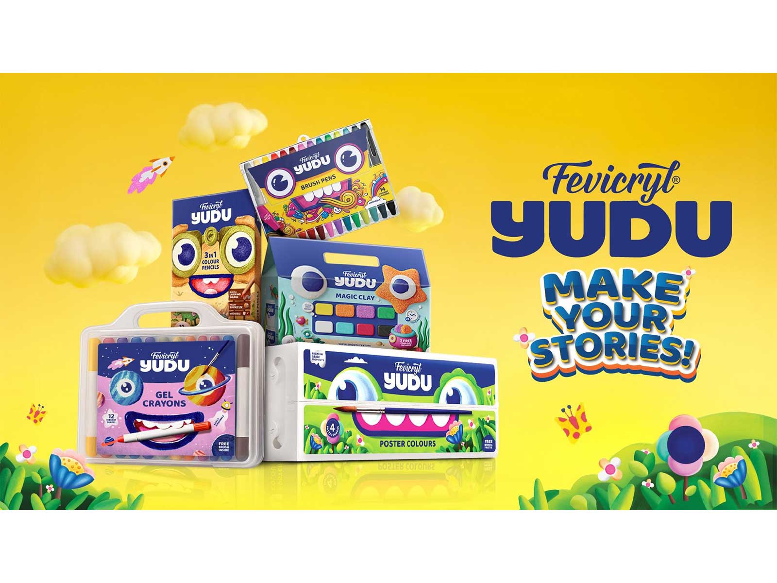 Pidilite's Fevicryl Launches Children's Art Range 'Fevicryl YUDU'