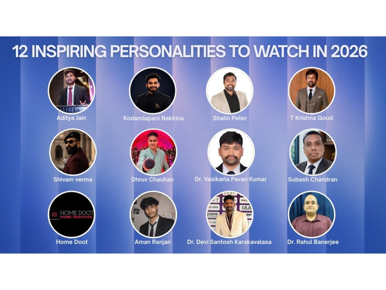 12 Inspiring Personalities to Watch in 2026