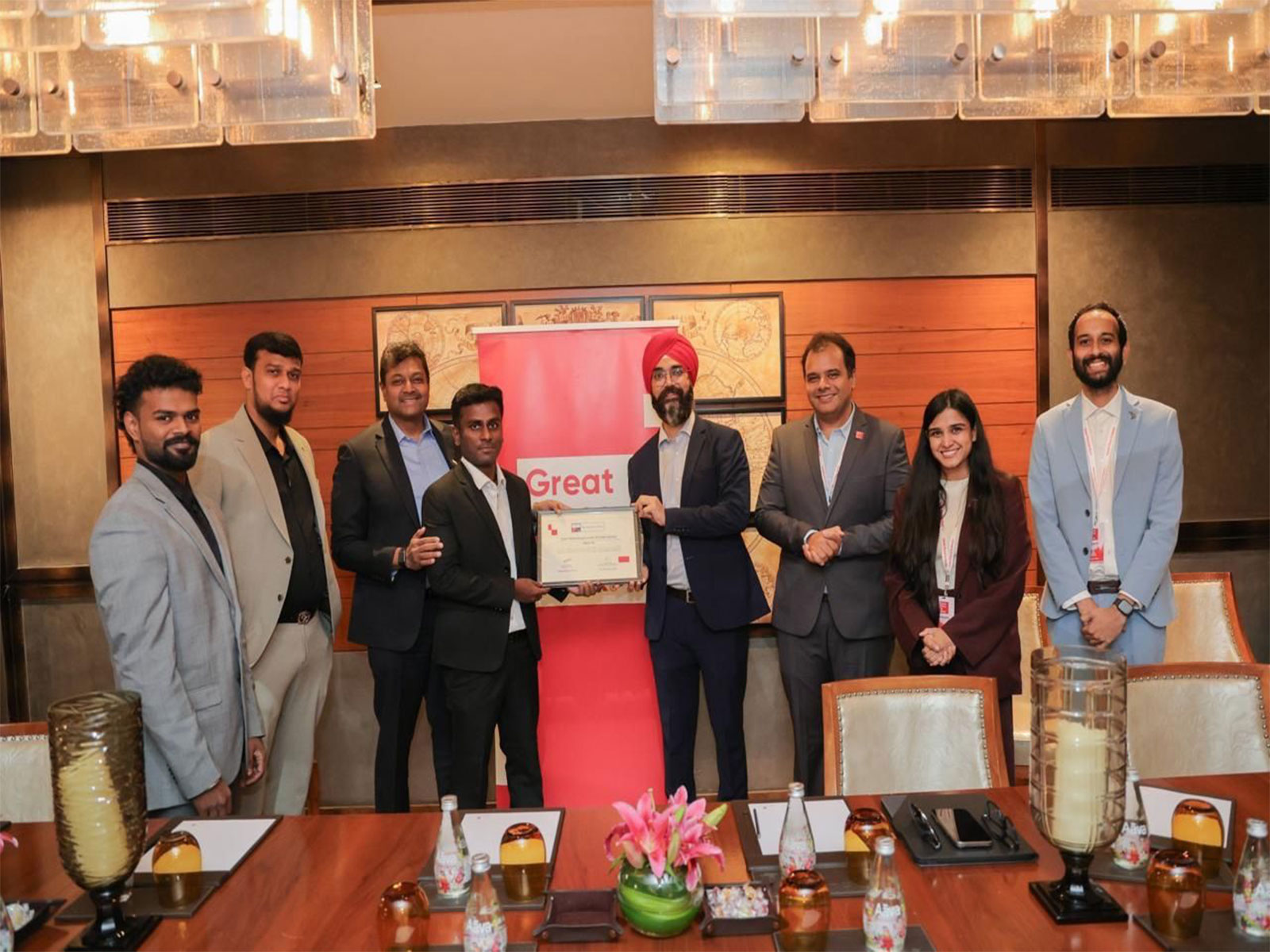 KaarTech leadership and team at the Great Place To Work® India felicitation