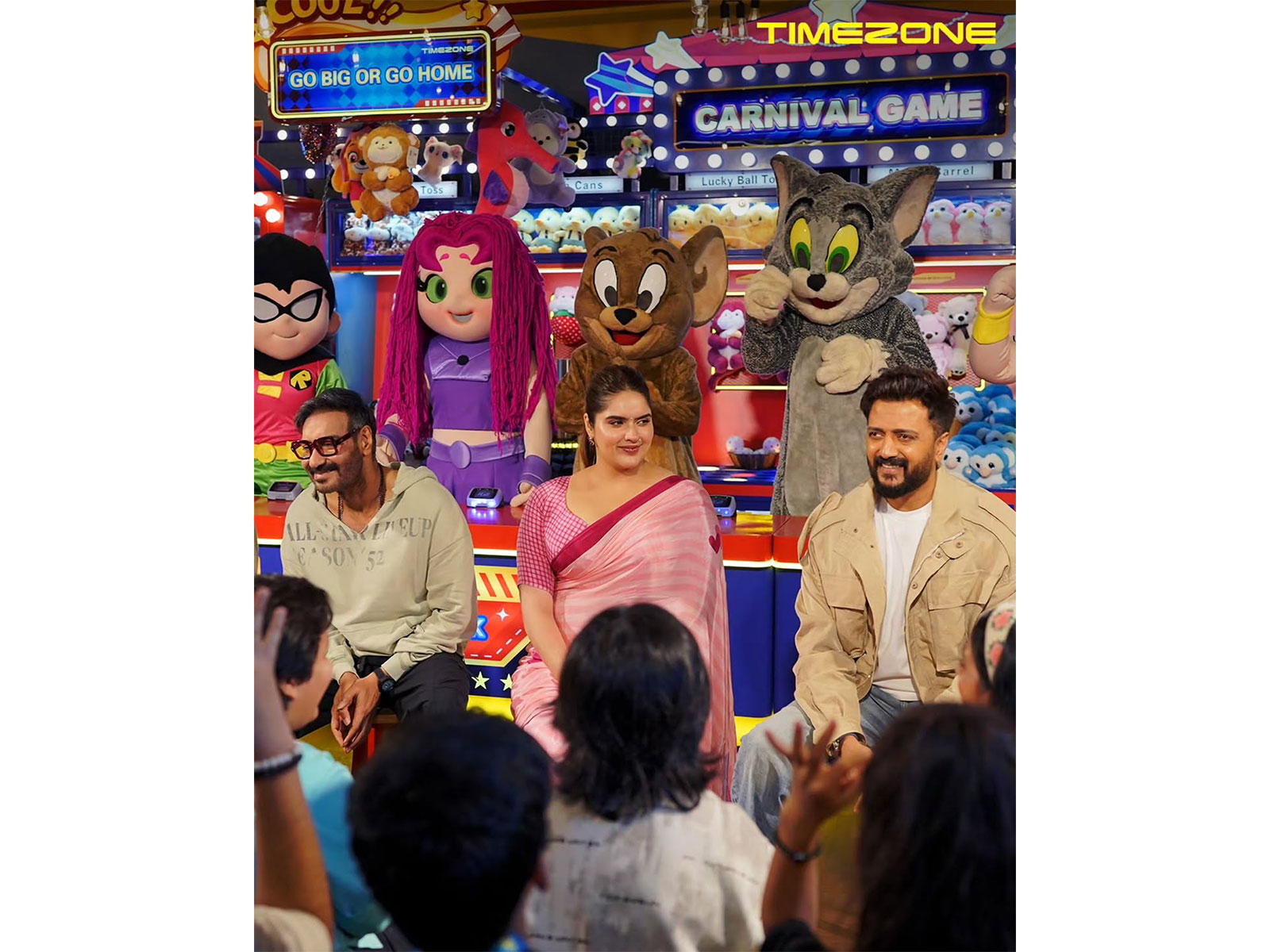 The #Dhamaal4 gang had a blast during an exclusive meet & greet with their biggest fans at Timezone