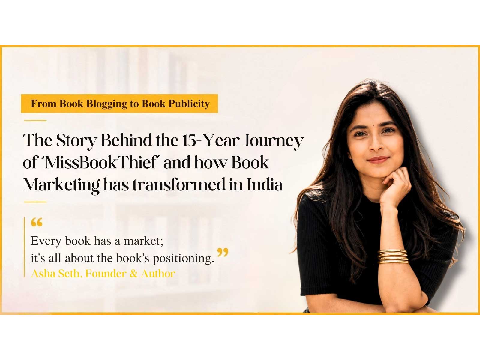 Celebrating 15 Years of MissBookThief: How a Humble Book Blog Became One of India's Most Trusted Marketing Partners for Authors & Publishers