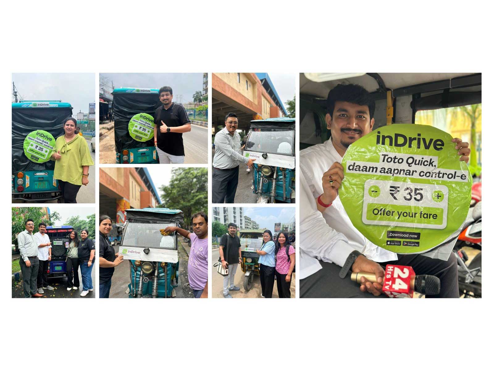 inDrive Launches Toto Quick in Kolkata, Bringing Fair-Price Bargaining to Local Short Rides