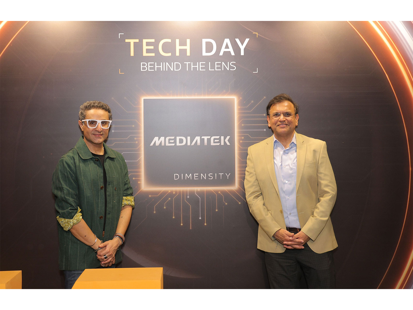 Anuj Sidharth, Director, Marketing and Corporate Communications, India and SEA, MediaTek and Anku Jain, Managing Director, MediaTek India