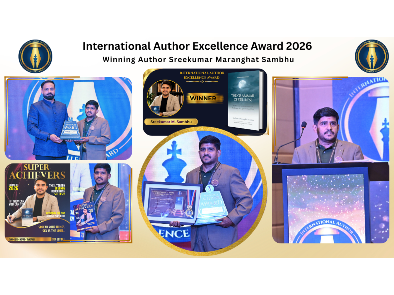 Sreekumar Maranghat Sambhu Honoured at IAEA 2026 for The Grammar of Stillness