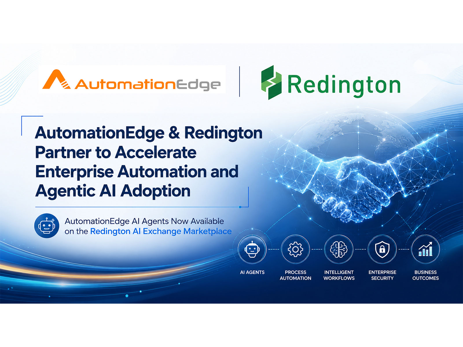 Redington Limited and AutomationEdge Announce Strategic Partnership to Accelerate Enterprise Automation and Agentic AI Adoption