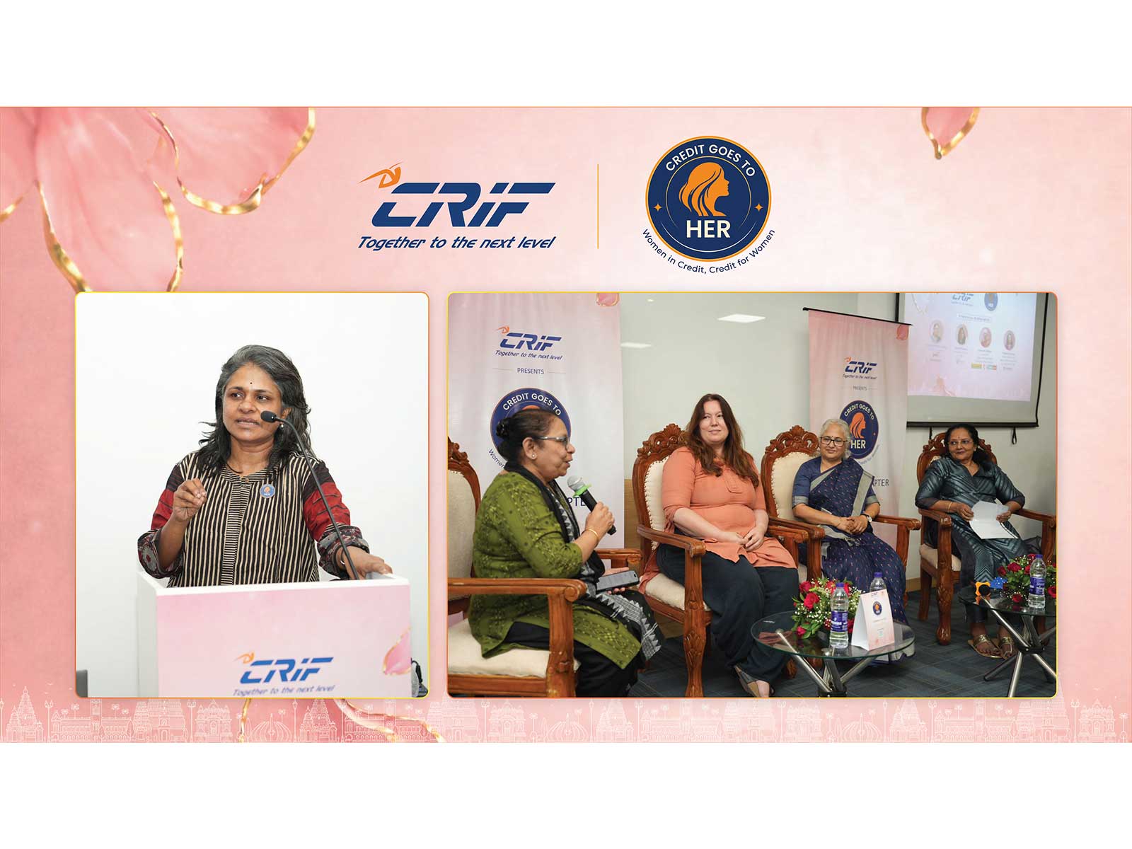 Keynote by Gowri T Mukherjee, with a distinguished panel moderated by Gayathri Parthasarathy featuring Sharon Buteau, Srimathy Sridhar & Kalpana Sankar.