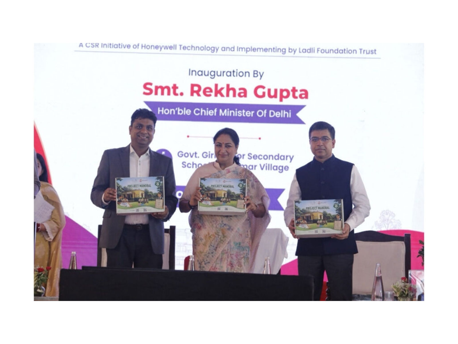 Delhi CM Rekha Gupta Launches Project Manobal, Marking a Historic New Era in Government School Education and Mental Health Education