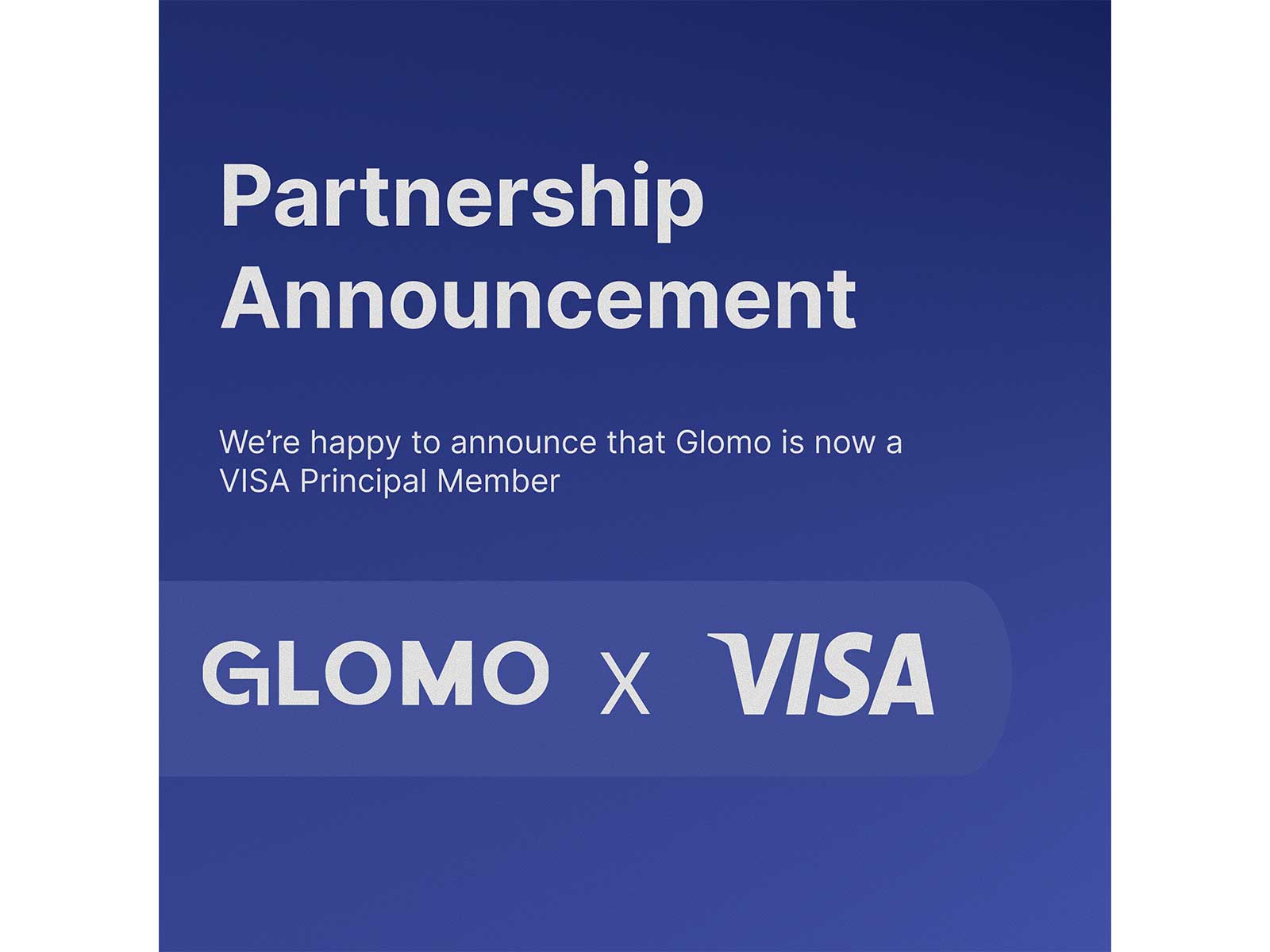 Glomo Secures Visa's Principal Membership, Becomes India's First Non-Bank Acquirer to Join the Network