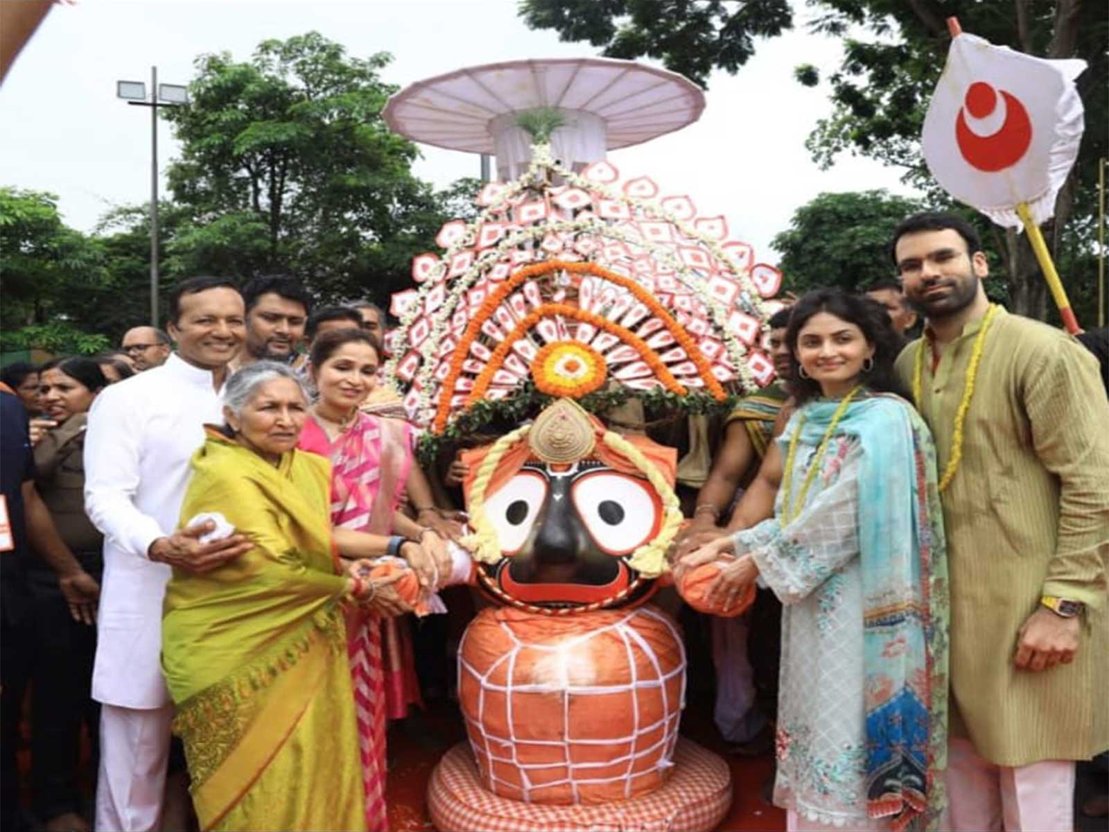 Bahuda Yatra at Jindal Nagar Angul Witnesses Large Gathering of Devotees
