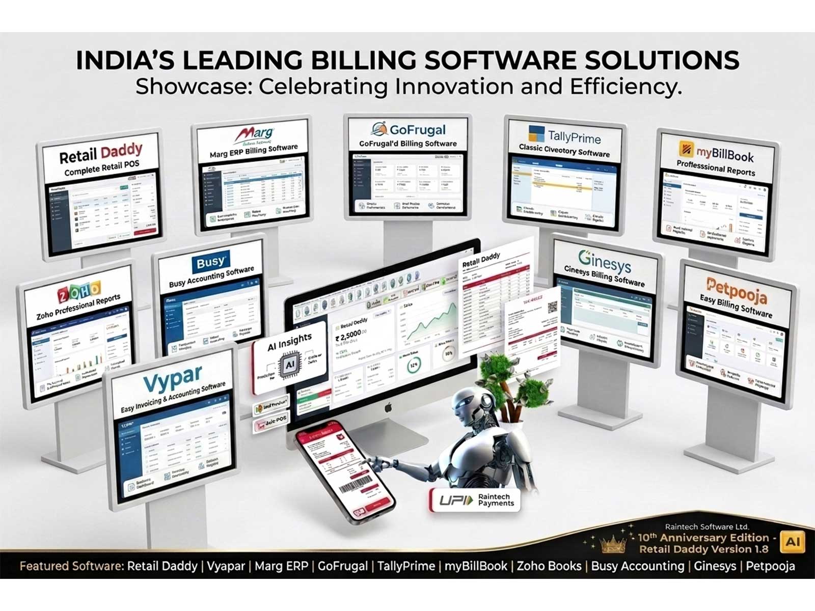 Market Analysis: Top 10 Retail Billing Software in India