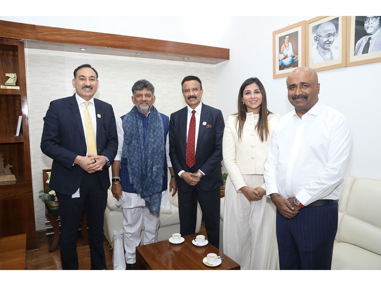Dr. Azad Moopen Meets Shri D.K. Shivakumar; Reaffirms Aster DM Quality Care's Commitment to Karnataka with Rs 1,315 Crore Investment