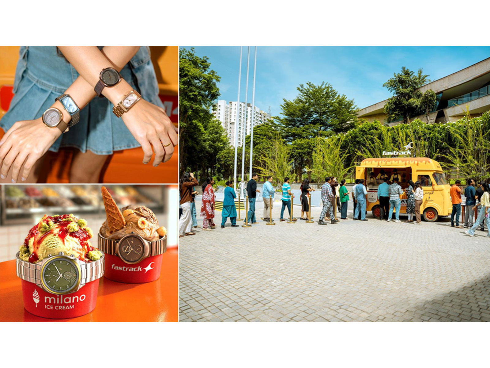 Bengaluru Queuing Up for Fastrack's One-of-a-Kind Gelato Truck