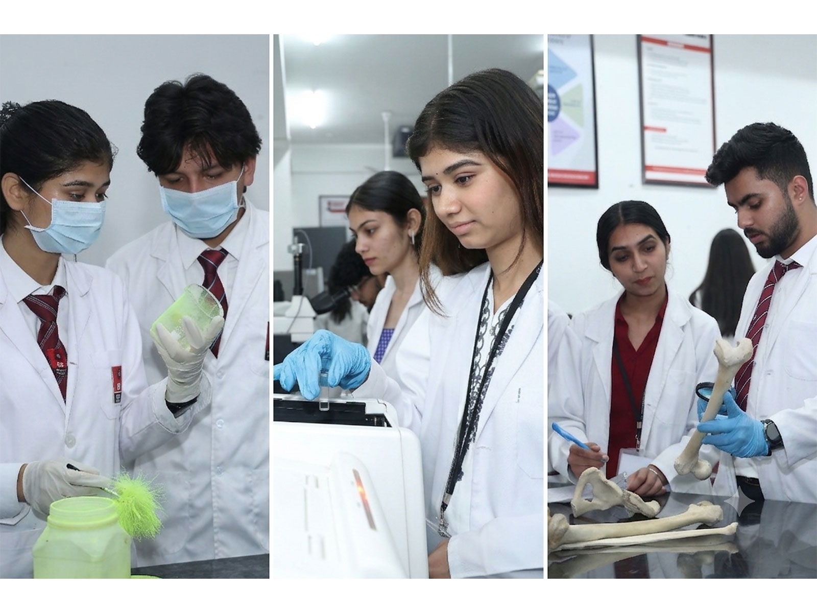 Chandigarh University's Allied Health Sciences students are hands on experience with robust placement ecosystem at campus