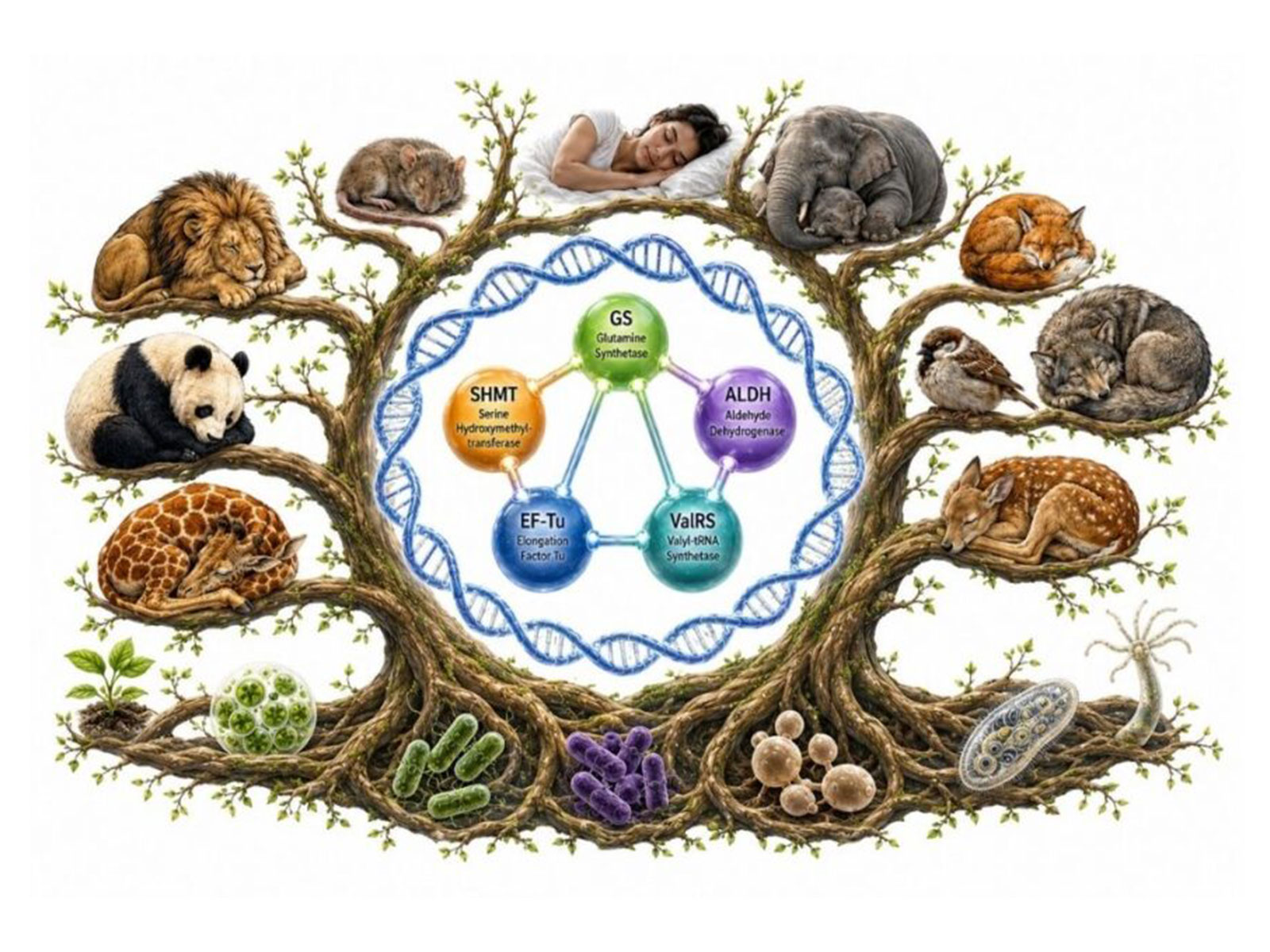 Ancient conserved genes reveal sleep evolved as a cellular survival mechanism.