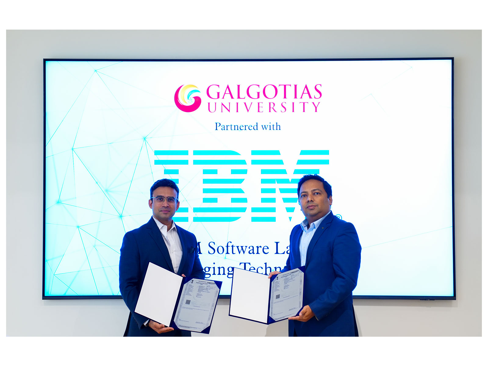 A strategic IBM - Galgotias University collaboration brings industry expertise, advanced technologies and experiential learning directly to students