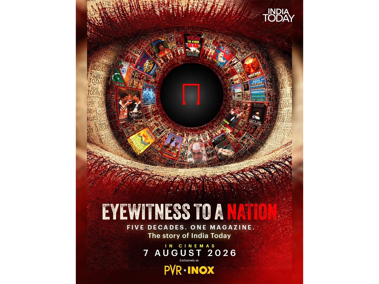 Created to mark India Today's Golden Jubilee, Eyewitness to a Nation captures the people, moments, and milestones that shaped modern India.