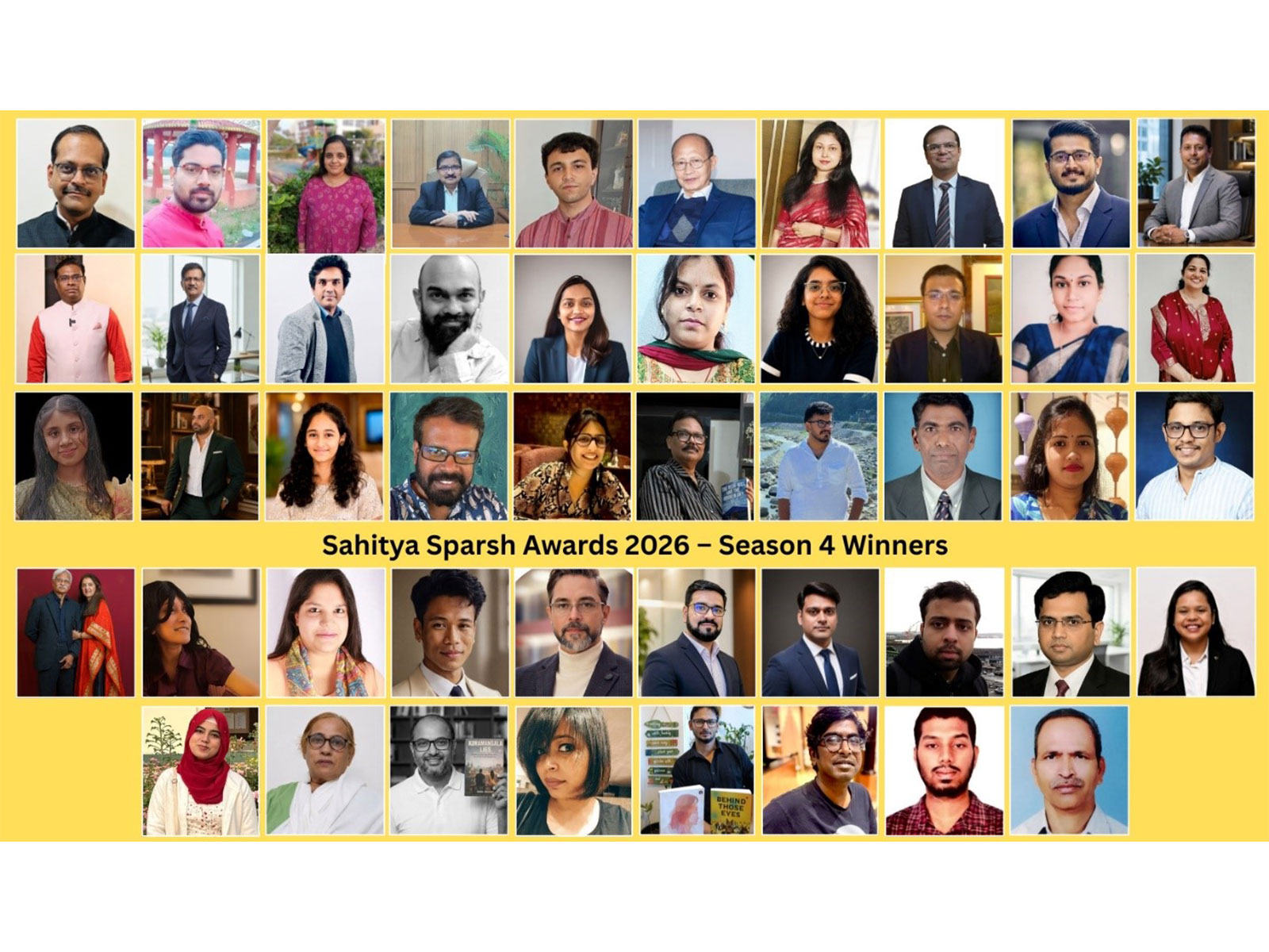 Official Winners Announcement - Sahitya Sparsh Awards 2026 (Season 4)