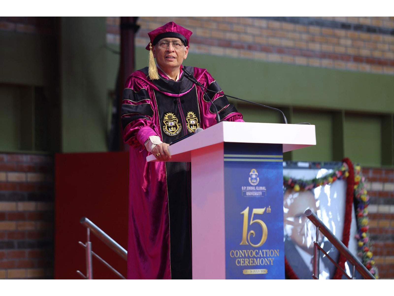 Future Lawyers Must Become Innovators: Dr. Abhishek M. Singhvi at JGU's 15th Convocation