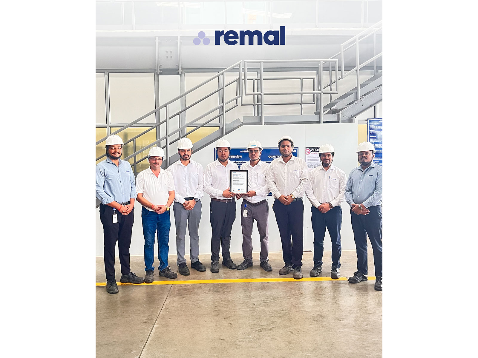 Billet Manufacturing division of Remal Alcast achieves AS9100D Certificate for Aerospace and Defence