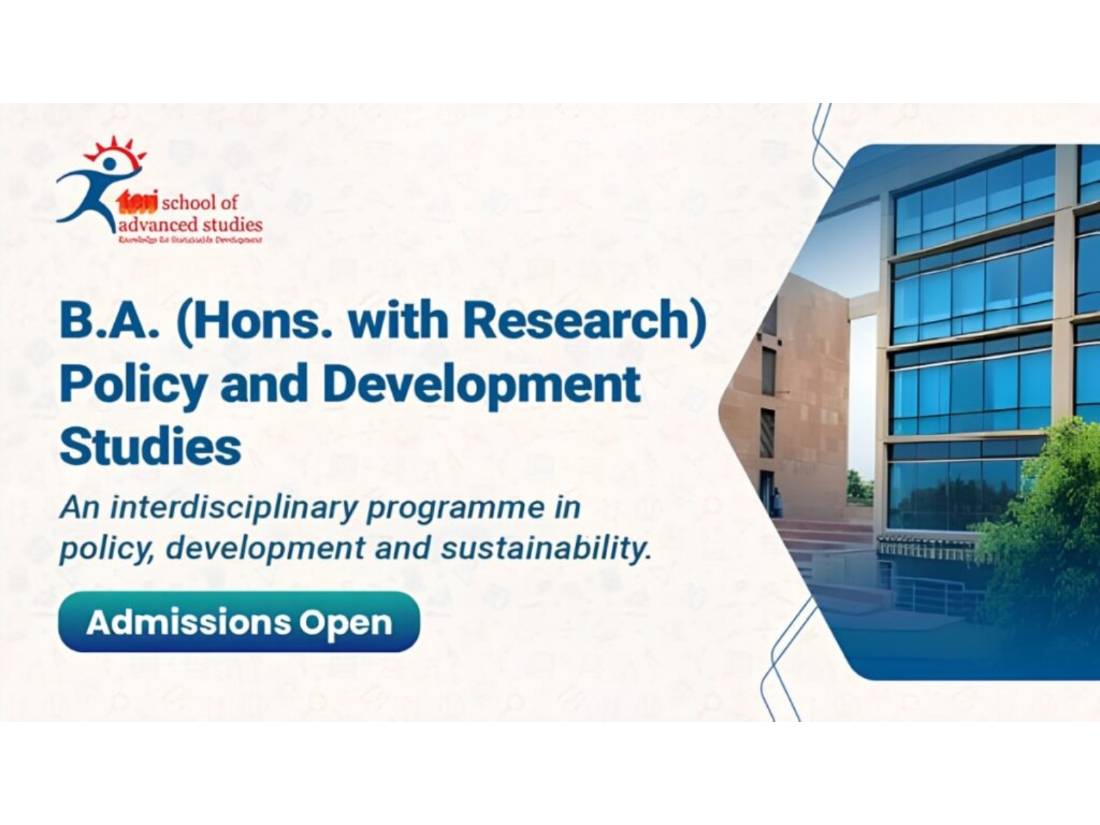 TERI SAS Launches BA in Policy and Development Studies for Academic Year 2026-27