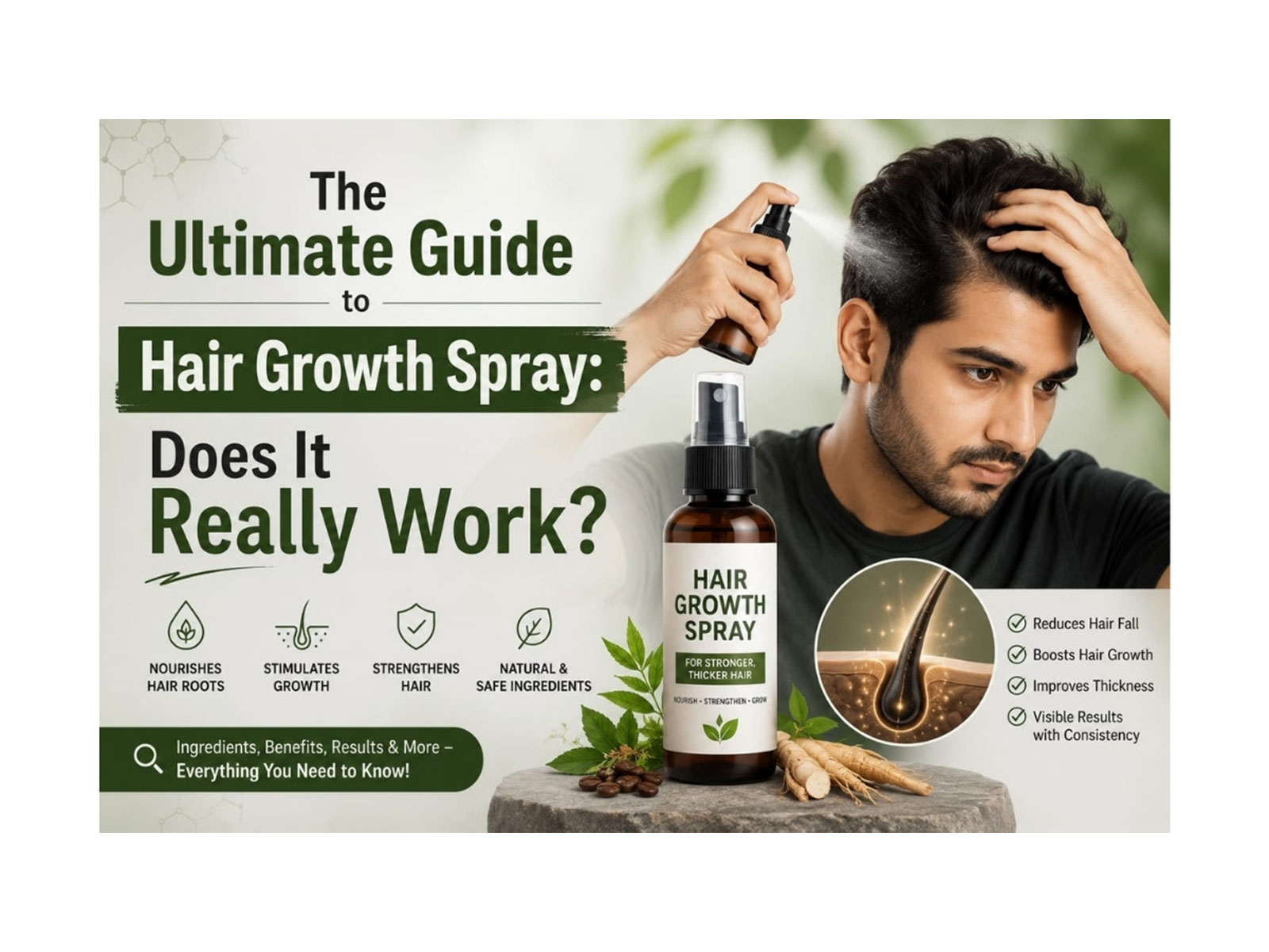 The Ultimate Guide to Hair Growth Spray: Does It Really Work? 