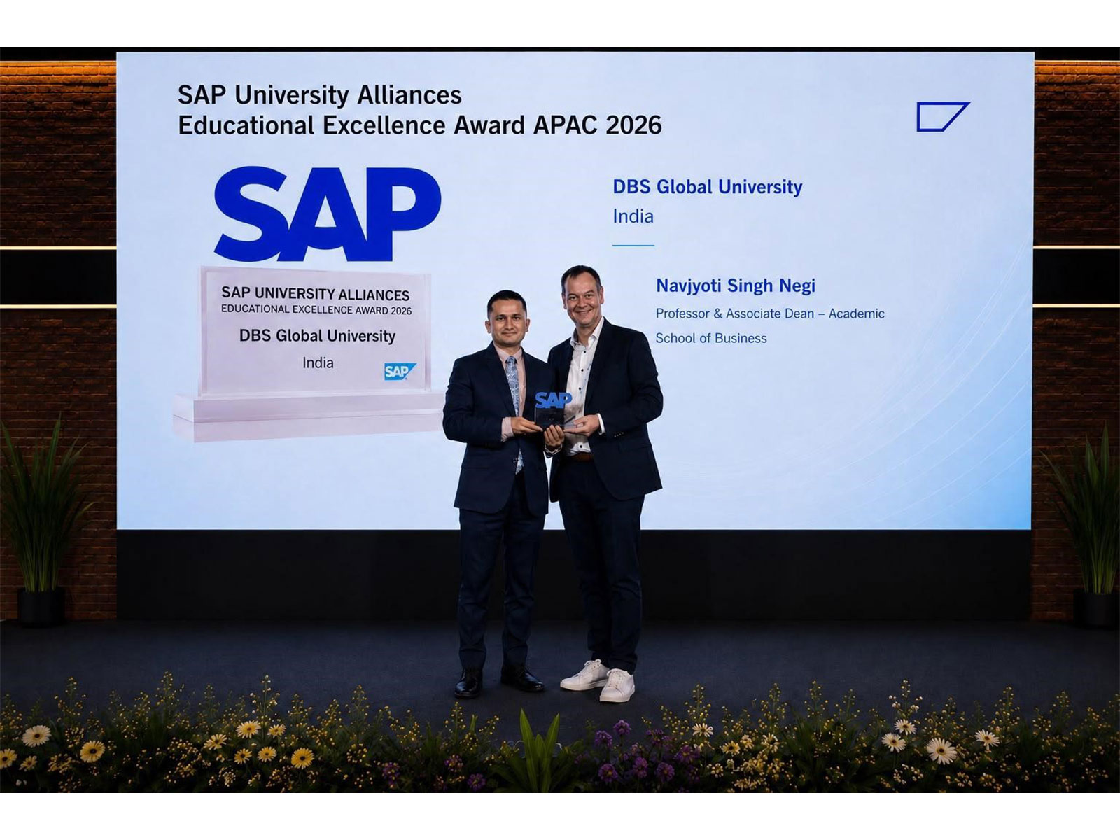 DBS Global University wins SAP University Alliances Educational Excellence Award APAC 2026