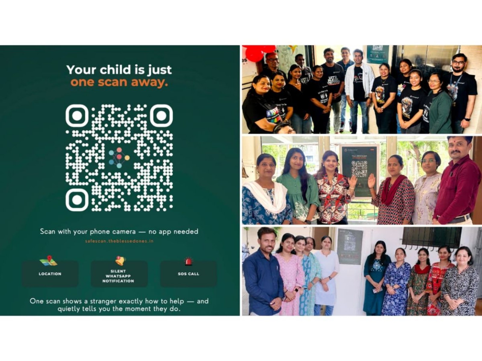 The Blessed Ones Launches 'SafeScan', A Wearable-Free Child Identification System for Children with Special Needs 
