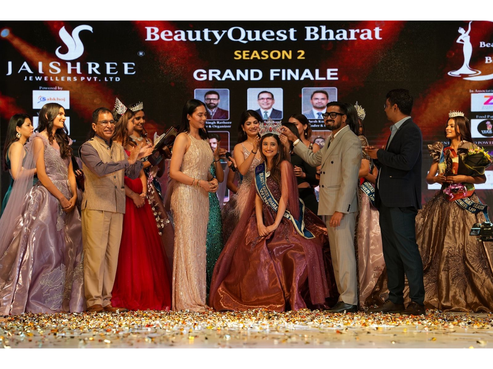 Rishika Chaudhary Crowned as Beauty Quest Bharat Season 2 Grand Finale Lights Up Jaipur
