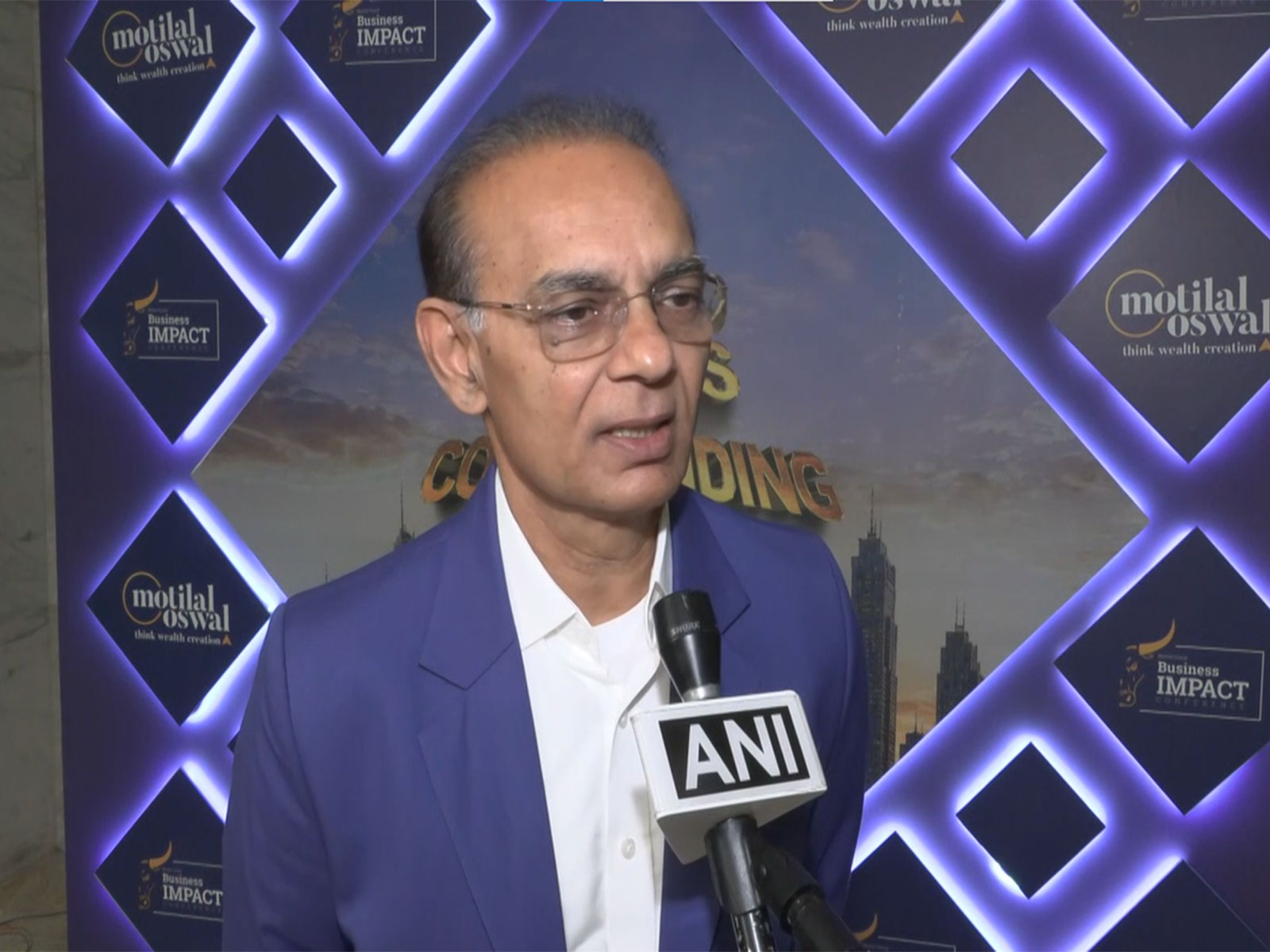 Motilal Oswal, Group MD & CEO, Motilal Oswal Financial Services Ltd (Photo/ANI)