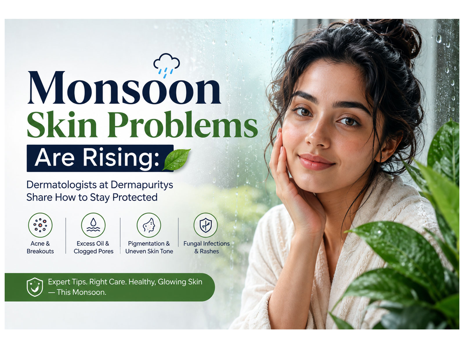 Monsoon Skin Problems Are Rising: Dermatologists at Dermapuritys Share How to Stay Protected