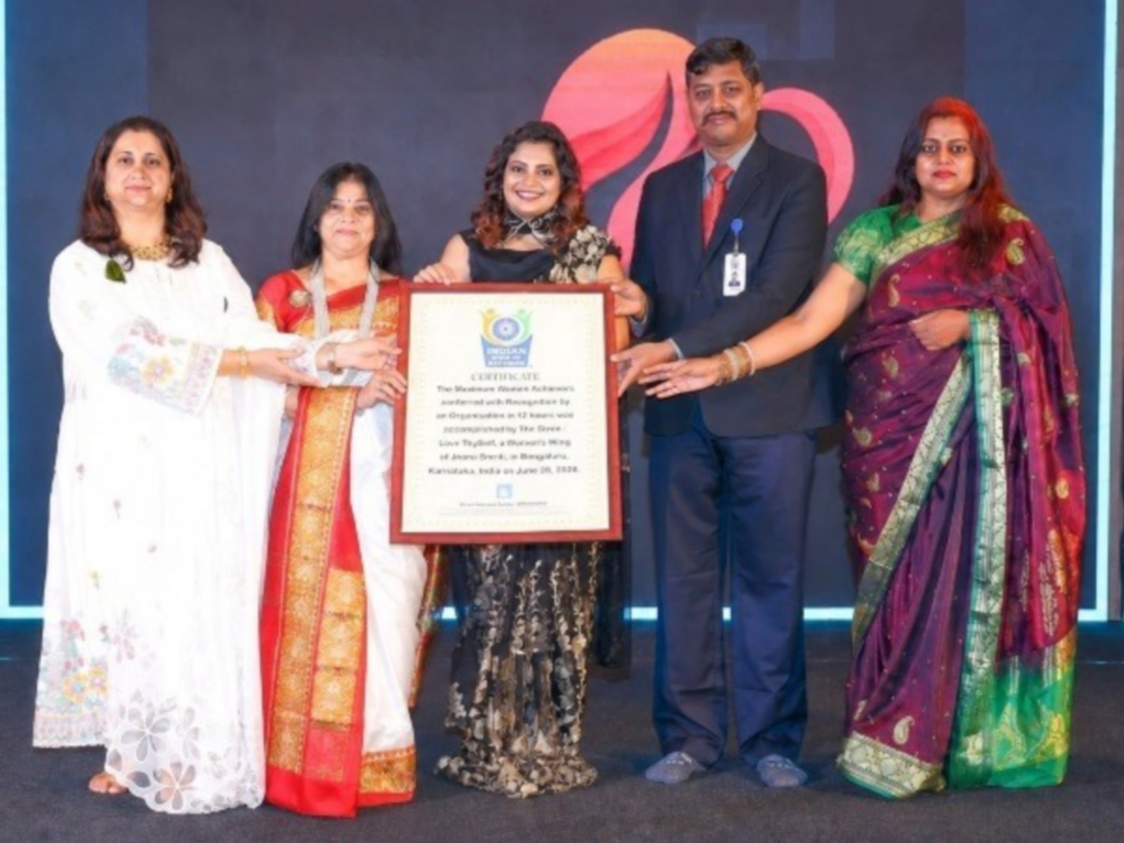 The Stree LeadHER Awards 2026 recognised one woman for every day of the year on one stage, earning a citation from the Indian Book of Records
