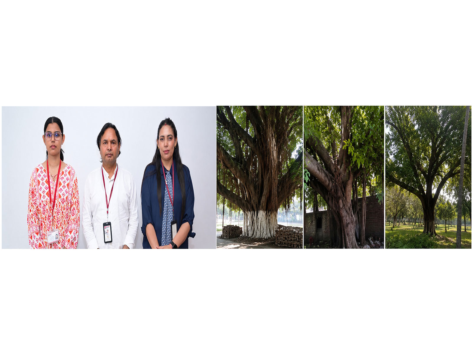 Chandigarh University researcher Prof. (Dr.) LK Attri along with team working to identify, document, conserve ecologically, religiously, & culturally significant tree species across Mohali