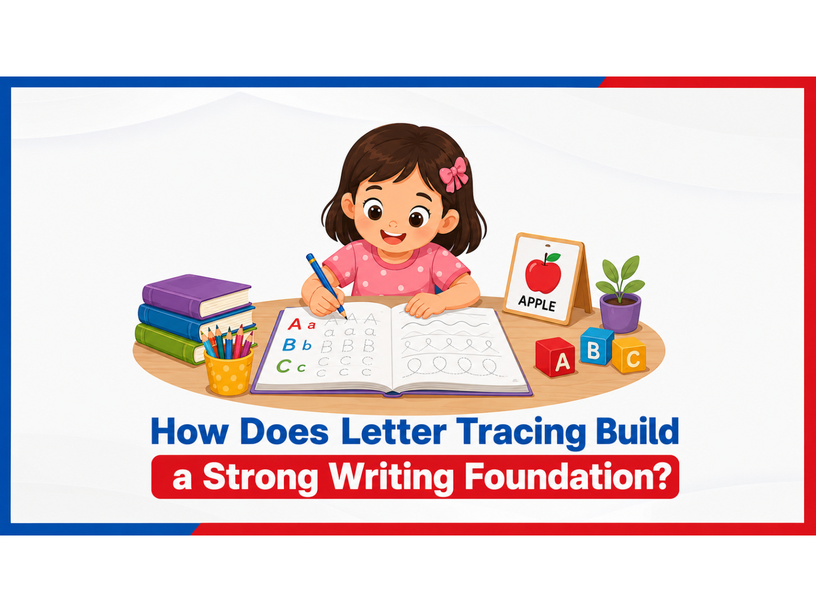 How Does Letter Tracing Build a Strong Writing Foundation?