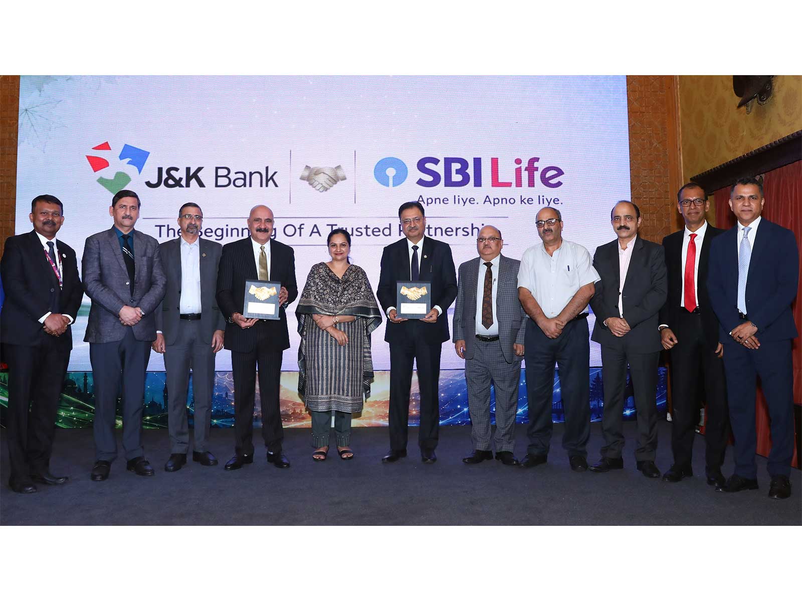 SBI Life partners with J&K Bank under Corporate Agency Tie-up