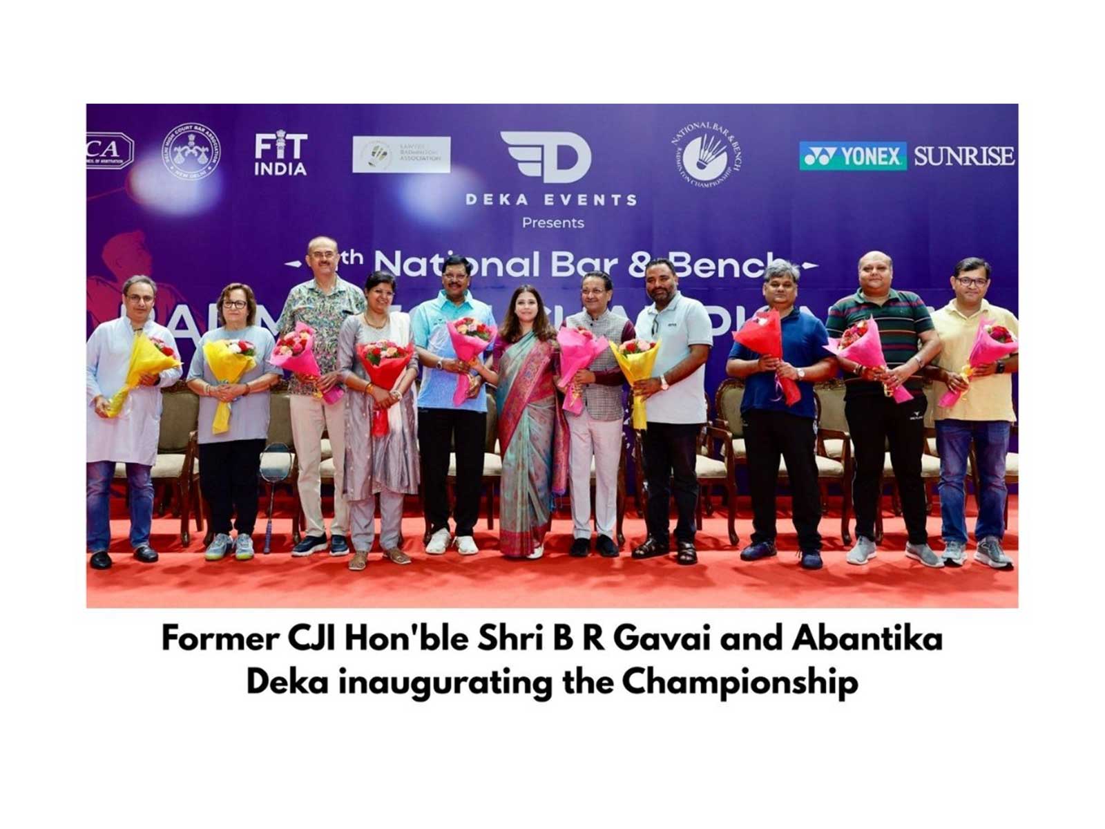 4th National Bar & Bench Badminton Championship, Organised and Sponsored by Deka Events, Concludes in New Delhi; Around 400 Legal Professionals Participate