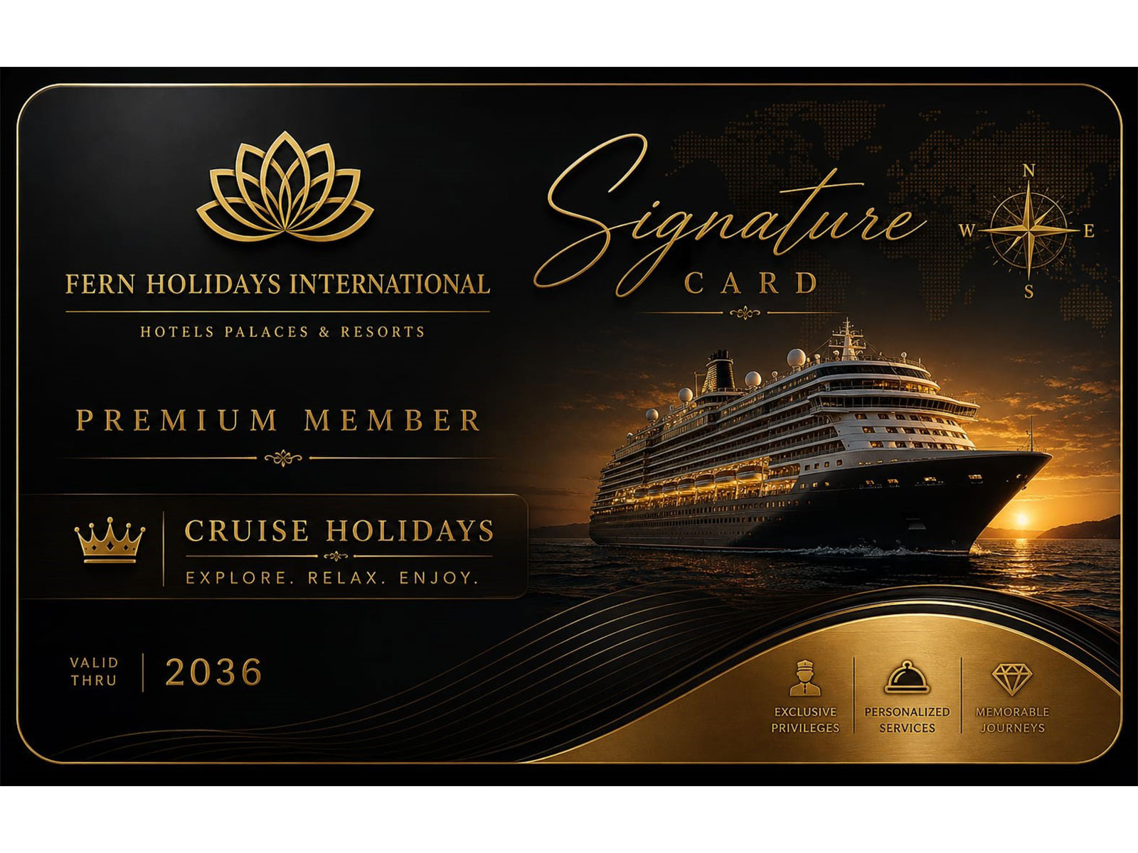 Fern Holidays International Launches Signature Card for Exclusive Cruise Holidays