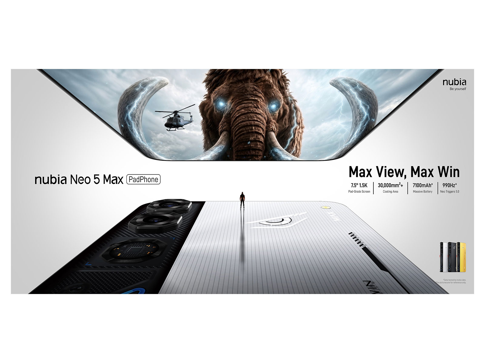 nubia Neo 5 Max with 7.5-Inch Display Lands as a New PadPhone Category