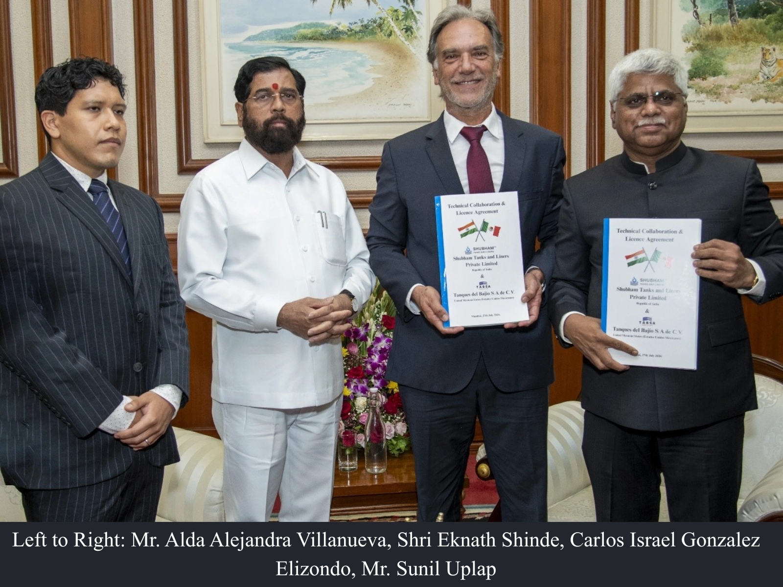 SECURESTORE Takes Indian Green Technology Global as Sunil Uplap Signs Mexico Partnership to Bring Safe Water Storage Innovation to Latin America